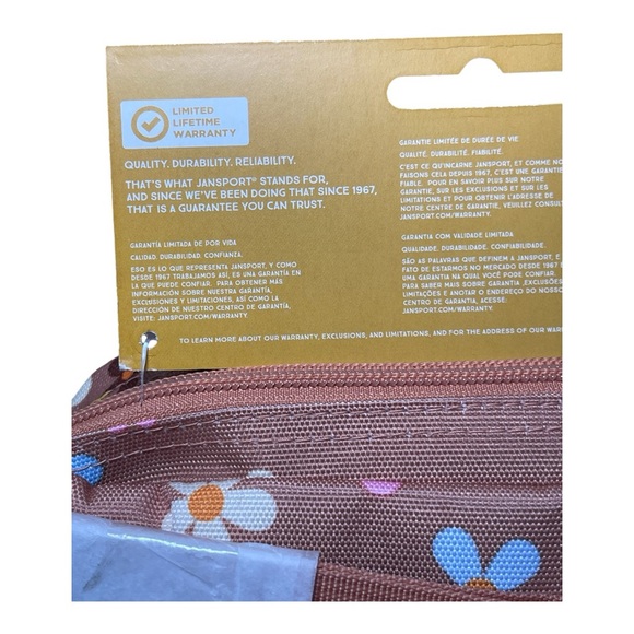 ✨ BRAND NWT Jansport Fifth Avenue Waistpack SEGO CANYON FLORAL MOUNTAIN bum bag - Picture 4 of 10